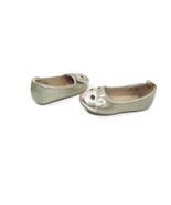 GAP Toddler Girls GOLD Kitty Cat Face Front  Patent Ballet Flats Shoes  ... - £8.47 GBP