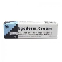 1 X Egoderm Cream 25g Relieves Itch &amp; Inflammation Reduce Irritation DHL EXPRESS - £27.09 GBP