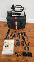 RCA Pro Edit CC310 Camcorder VHS Case/Cables/Mics/Paperwork! - £84.20 GBP