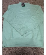 Kirkland 1/4 Zip Pullover Sweater XL Sweatshirt Mock Neck Textured - $22.72