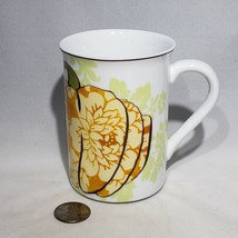 Set of 2 R Table by Rosanna Coffee Tea Mugs Pumpkin Fall Autumn 10 oz - $14.95