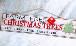 Farm Fresh Sign 23” long! Brand New-SHIPS N 24 HOURS Christmas Home Decor. - £16.71 GBP