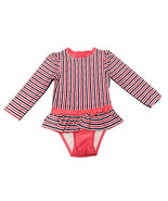 Cat &amp; Jack Toddlers Girls Swimsuit Size 2T Rash Guard GREAT Condition - £9.67 GBP