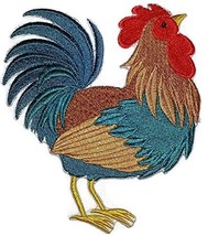 Nature Weaved in Threads, Amazing Rooster [ Rooster ] [Custom and Unique] Embroi - £10.07 GBP