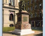 Statue of Josiah Quincy Old City Hall Boston MA UNP Unused UDB Postcard N1 - £3.85 GBP