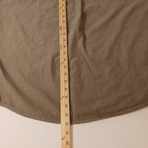 Carhartt S106 MSC Men's Brown Cotton Button-Down Shirt Pocket Short Sleeve Sz XL image 14