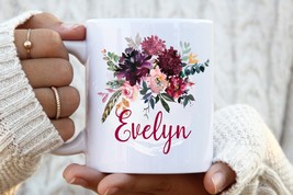 Custom Name Mug, Personalized Gift For Women, Valentine&#39;s Day Gift, Cowo... - £13.36 GBP