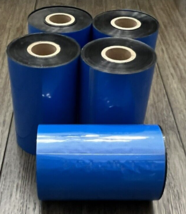 4.33 x 1476 Thermal Transfer Ribbon 110x450 Wax 5 rolls Compatible with ... - $28.98