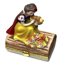 Disney Snow White in the Pasture Bradford Exchange Trinket Box NEW - £38.69 GBP