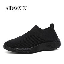 Womens Casual Shoes Convenient Fashion Slip-on Lightweight Sneakers Walking Weav - £21.47 GBP