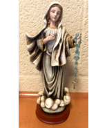 Our Lady of Medjugorje 8.5&quot;  Statue from Colombia, New #L069 - $913.16 MXN