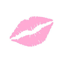 2x Sexy lips Vinyl Decal Sticker Different colors &amp; size for Cars/Bikes/Windows - £3.51 GBP+