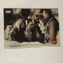 Rogue One Trading Card Star Wars #87 Alliance Confers Before Battle - $1.97
