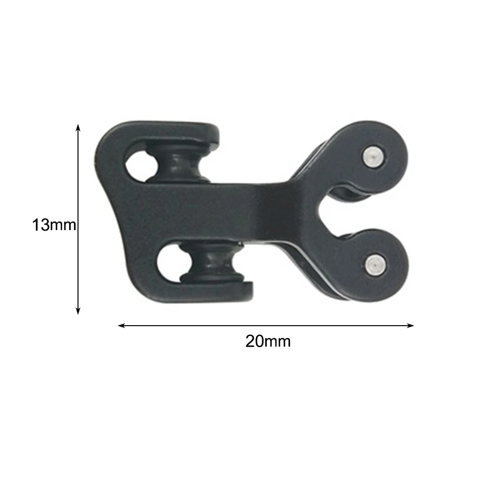 Aluminum Archery Roller Glide Bow String Separator Pulley Roller Cable R... - $29.43