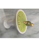 Nora Fleming Mini Martini Glass with Olive NF Embossed Retired RARE - $2,966.80 MXN