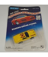 Vintage Blue-Box Speed Sounder Die Cast Yellow Car 5 New Old Stock Rare ... - £11.22 GBP