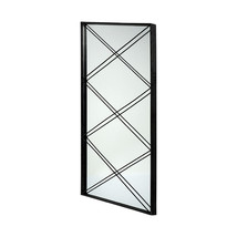 48&quot; Painted Rectangle Full Length Hanging Mirror Wall Mounted With Metal... - $271.02