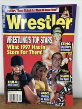 Vtg Feb 1997 The Wrestler Shawn Michaels Sting Hulk Hogan Sunny NWO Maga... - $19.99