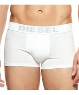 Diesel White Cotton Stretch Boxer Trunk Size &quot;X-Large&quot; A11 - £10.20 GBP