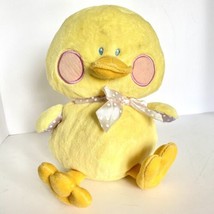 Yellow Duck Baby Ganz BG895 Delia Rattle Plush Easter Stuffed Animal Toy 9.5” - £37.35 GBP