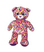 Build-a-Bear Colorful Bright Colors Plush Toy Bear - $350.80 MXN