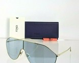 Brand New Authentic Fendi FF 0405/S Sunglasses LKS7R Frame 0405 Gold Frame  - $188.09