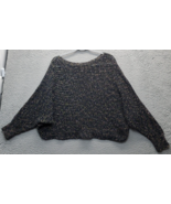 Free People Sweater Women&#39;s XS Multi Cotton Dolman Sleeve Round Neck Pul... - $27.76