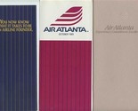Air Atlanta Time Table Business Flying Brochure and Experience Booklet 1985 - $27.72
