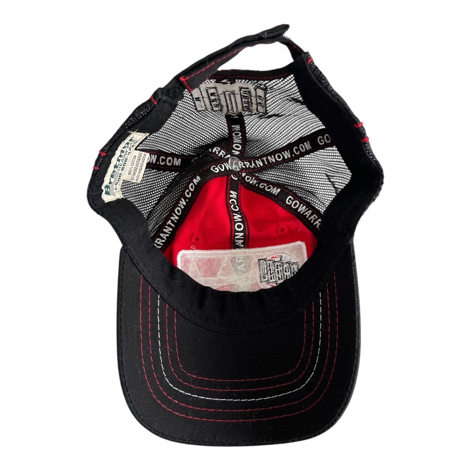 U.S. Army Warrant Officer Recruiting Hat Red Black Mesh Trucker Cap Bretmor Item image 4