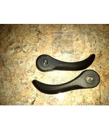 2 Seat Lever Recliner Handle Black Set Front For Chevrolet S10 Pickup GMC Sonoma - $19.85