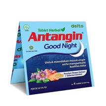 Antangin Good Night Herbal Tablet for Improve Sleep Quality 4-ct, 5 Strip - €17,70 EUR