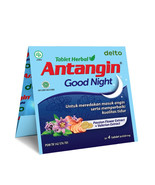 Antangin Good Night Herbal Tablet for Improve Sleep Quality 4-ct, 5 Strip - $380.55 MXN