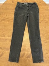 AZI Women’s Ankle Jeans Size 6 Bare Front Stretch Black 2 Back Pocket Jeans - $32.08