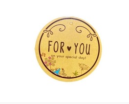 30 Wedding Party Favours Gift Tags with Printed &quot; For You on your special day” - £5.91 GBP+