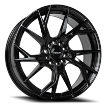 VENOM44 17X8 5X112/114 +35 73.1 Gloss Black - $200.00