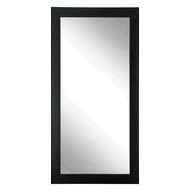BrandtWorks Home Decorative Matte Black Floor Mirror 32&quot; x 66&quot; - $344.42