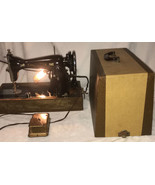 Kingston Sewing Machine NS 18906 Made In Japan With Original Case - €170,38 EUR