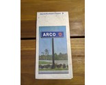 Vintage 1971 Arco Oil Iowa Nebraska Map Brochure - £17.21 GBP