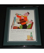 1959 Seven Up 7 Up Highballs 11x14 Framed ORIGINAL Vintage Advertisement - £33.51 GBP