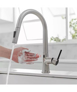 FLG Touchless Kitchen Faucet Smart Hand-Free Pull Down Sprayer Brushed N... - $126.13 CAD