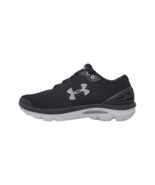 Under Armour Men's Charged Gemini Running Shoes Black White Mesh Cushion... - $54.99