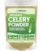 XPRS Nutra Organic Celery Powder - Celery Organic Fresh Powder Antioxidant - £13.96 GBP