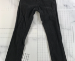 DKNY Jeans Womens 2L Black Mid Rise Skinny Long Cotton Blend - $16.69