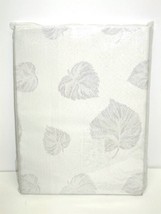 Espana Collection Tablecloth Winter Leaves Silver 60&quot; X 104&quot; Rectangular New Hom - £30.07 GBP