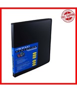Elegant 9x12 Black Photo Album with 48 Pages - Protect Your Memories Safely - $35.79 CAD