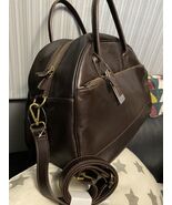 One ☝️In-Pell Genuine Leather Bag Made In Italy In Pell Weekender FREE S... - $124.44