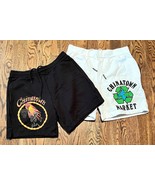 Chinatown Market Shorts 2 Pair XL Smiley &amp; Basketball Lithuania Grateful... - $65.44