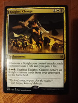 Knights Charge Magic The Gathering Rare Throne Of Eldraine 328 - $3.03