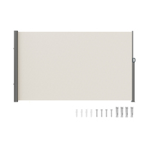 VEVOR Retractable Side Awning, 71&#39;&#39;x 118&#39;&#39; Aluminum, 280g Polyester, Beige - €91,69 EUR