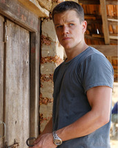  Matt Damon Jason Bourne Identity Portrait in T-Shirt 16x20 Canvas Giclee - £55.94 GBP